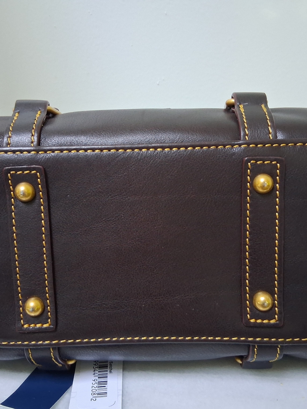 Dooney & Bourke Florentine Micro Satchel Brown Tmoro - Picture 8 of 12